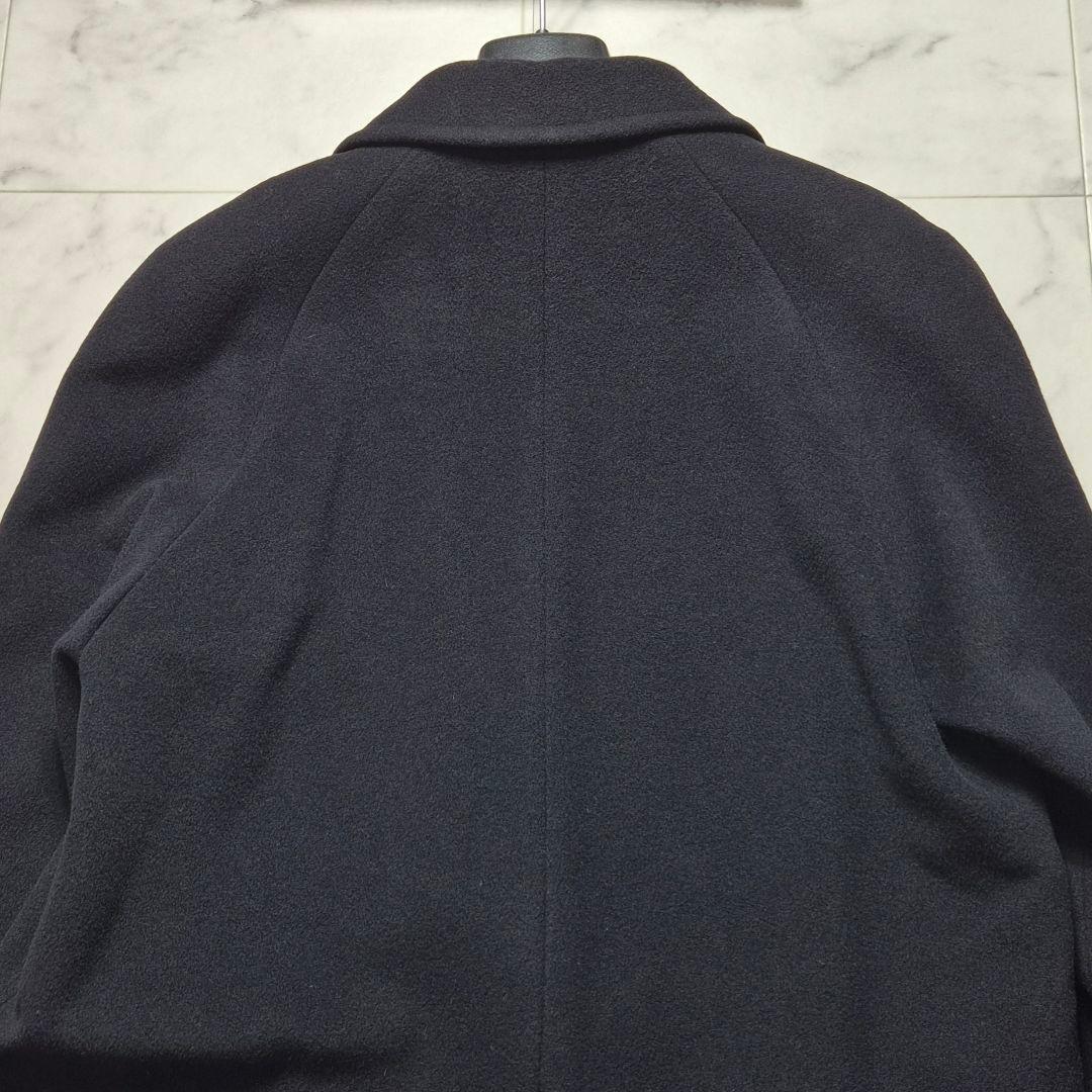 【美品】バーバリー カシミヤ100％ ダブルチェスターコート M