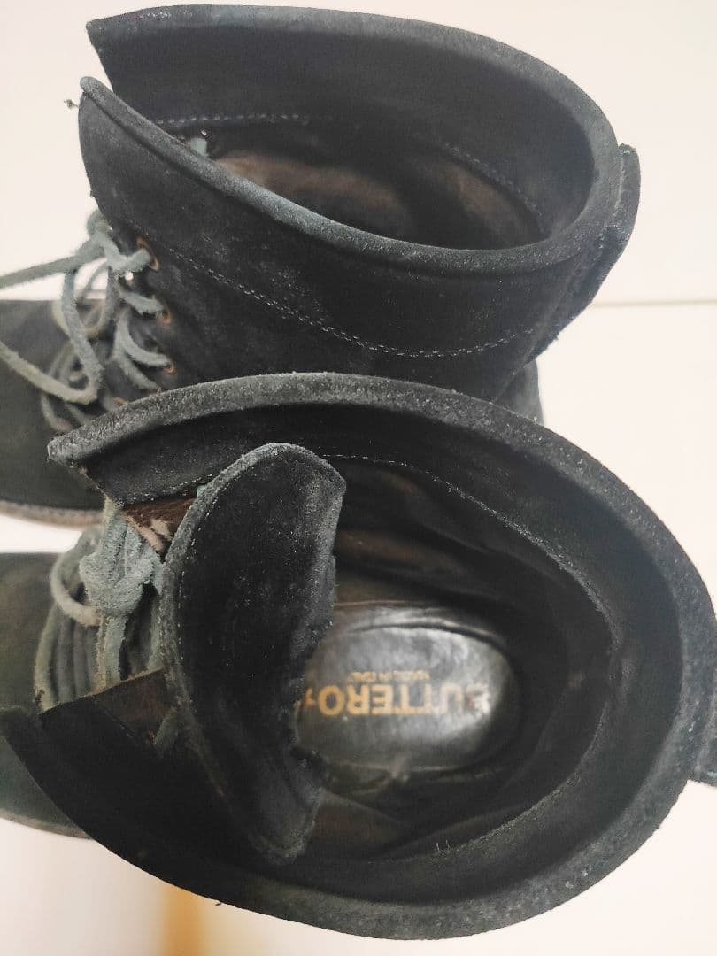 ブッテロ BUTTERO レースアップブーツ b2294 オイルドスエード