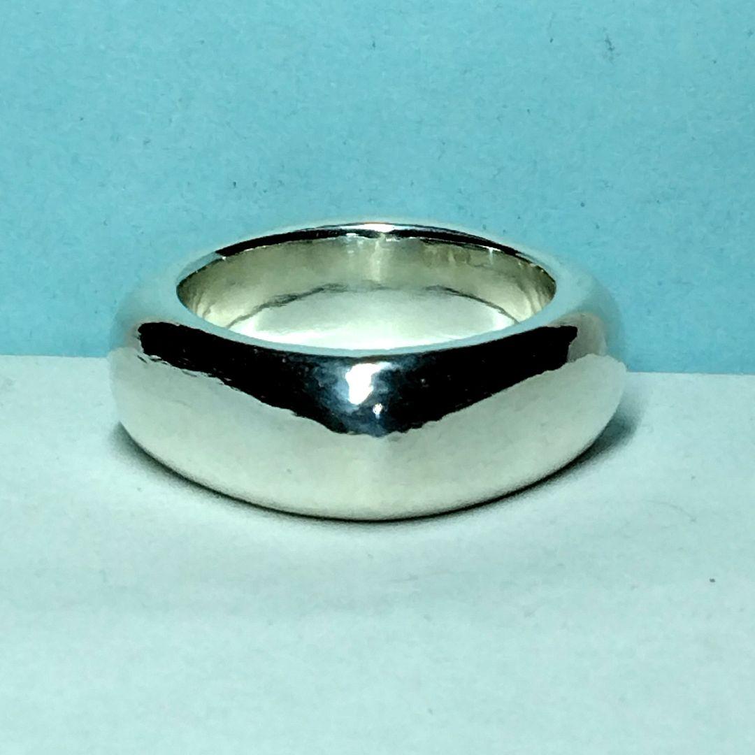 ティファニースクエアクッションリング　13号　新品仕上げ　無傷未使用に近い