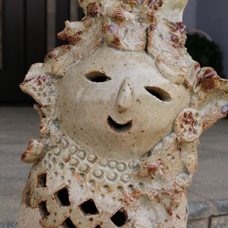 作家物　陶器人形