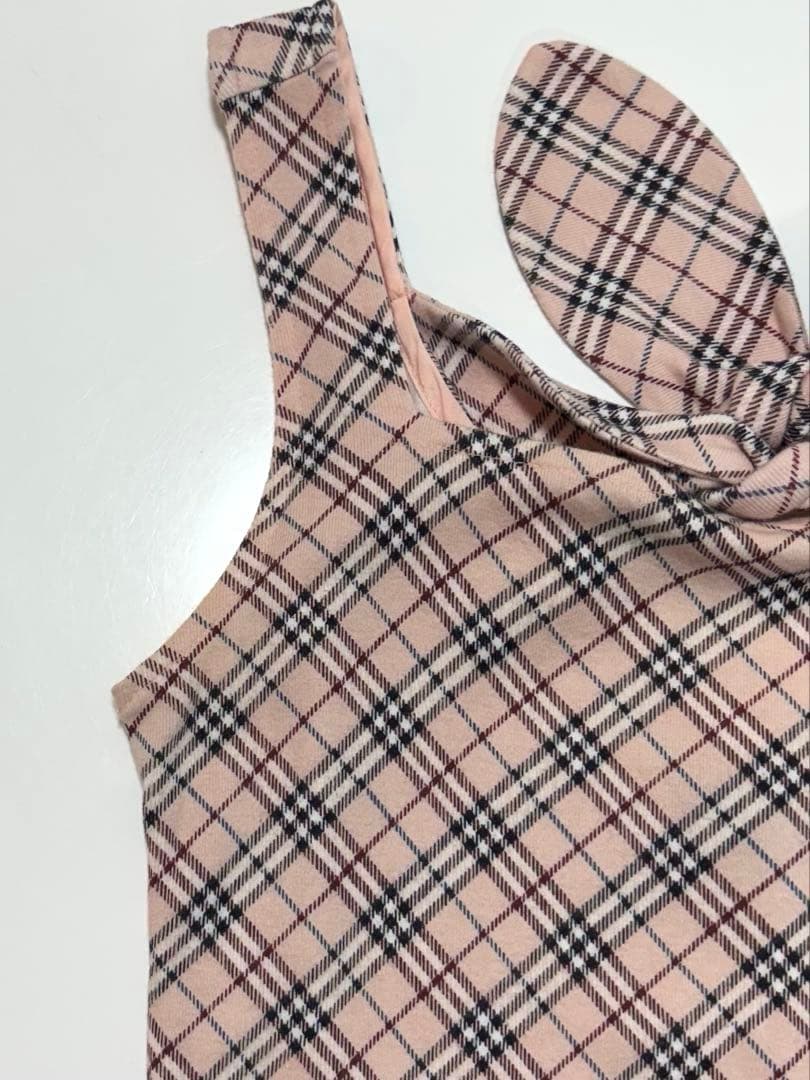 BURBERRY BLUE LABEL タンクトップ リボン