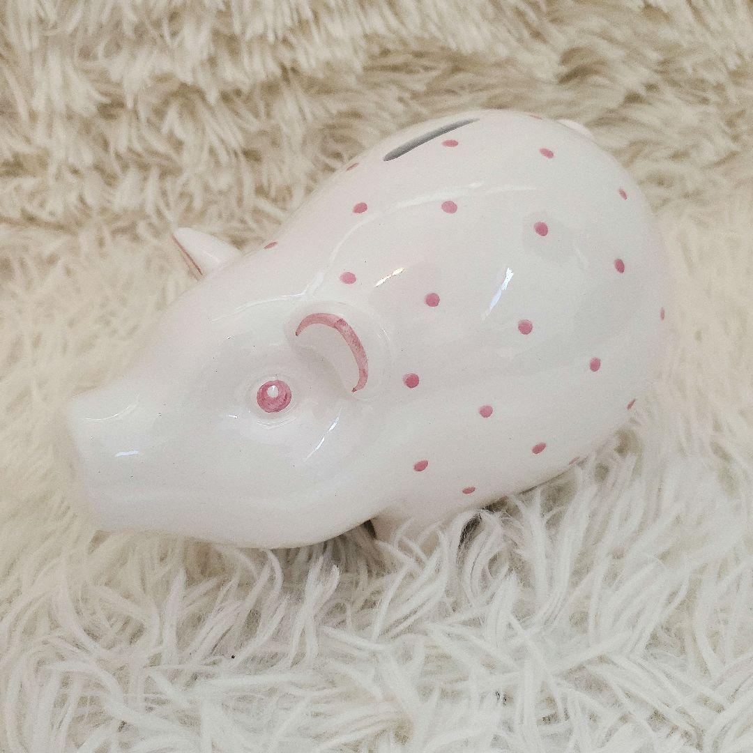 ⭐極美品⭐ティファニー　ブタ　貯金箱　豚