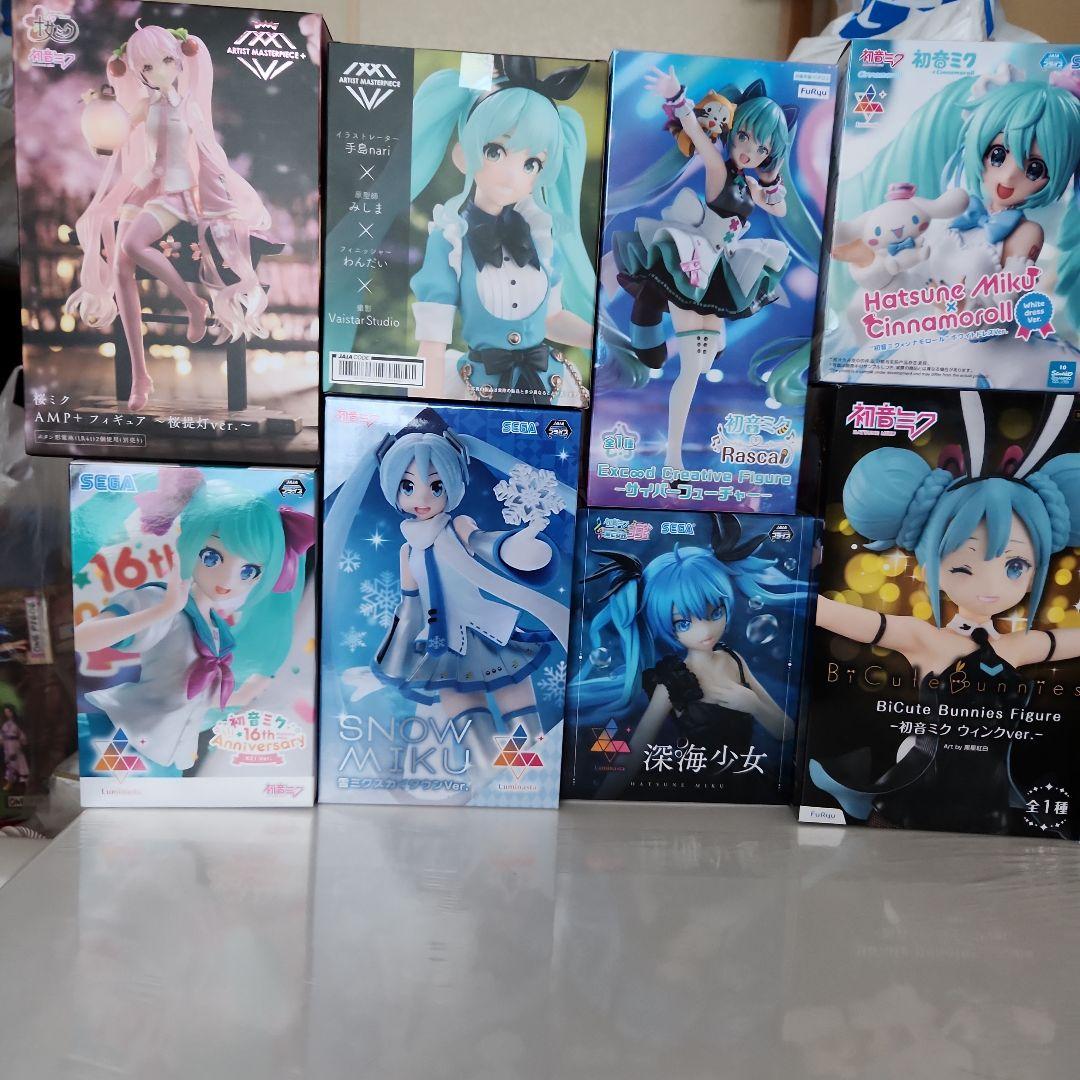 初音ミクフィギュアまとめ売り