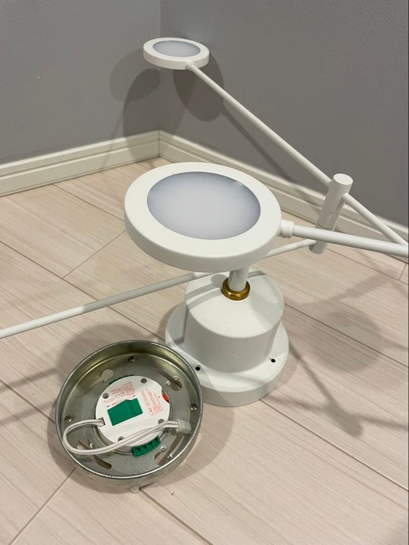 週末値引き‼️LED CEILING LIGHT TRAVIS ホワイト