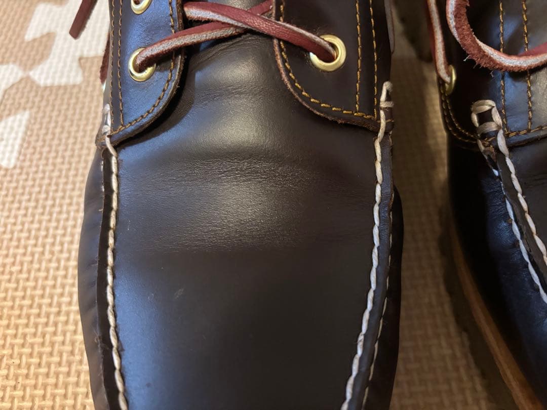 美品 Timberland 3eyeブラウン デッキシューズ 28.5