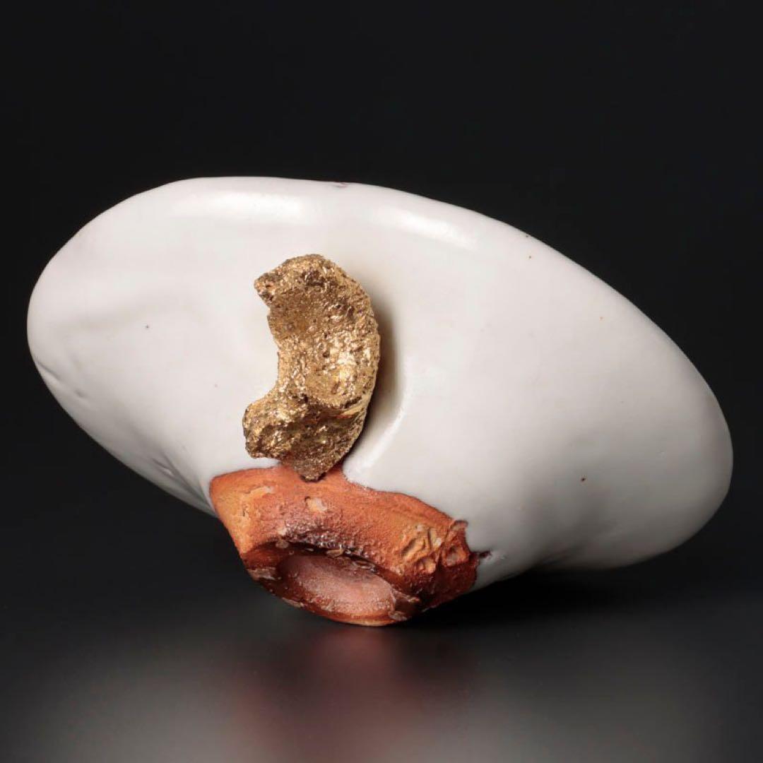 り*ん様 陶器 貝殻型小物入れ 木箱付き