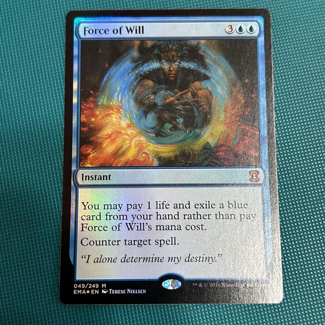 【英語Foil】《意志の力/Force of Will》[EMA]
