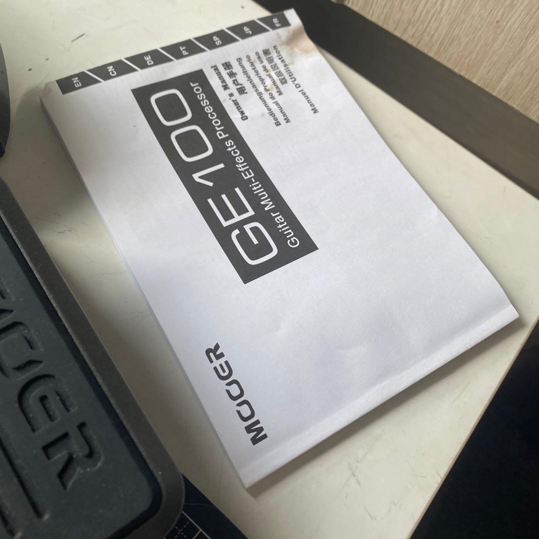 MOOER GE100 マルチエフェクター エレキギター用