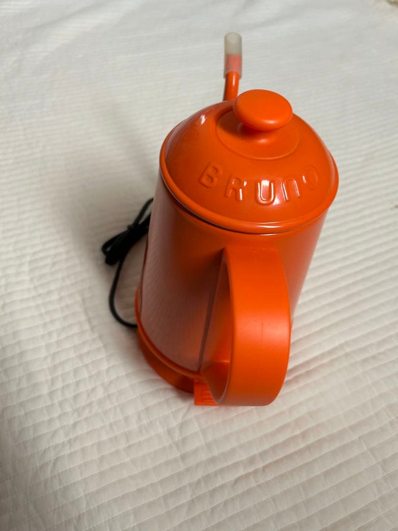 【値下げ中】新品BRUNO ブルーノミッフィー電気ケトル オレンジ
