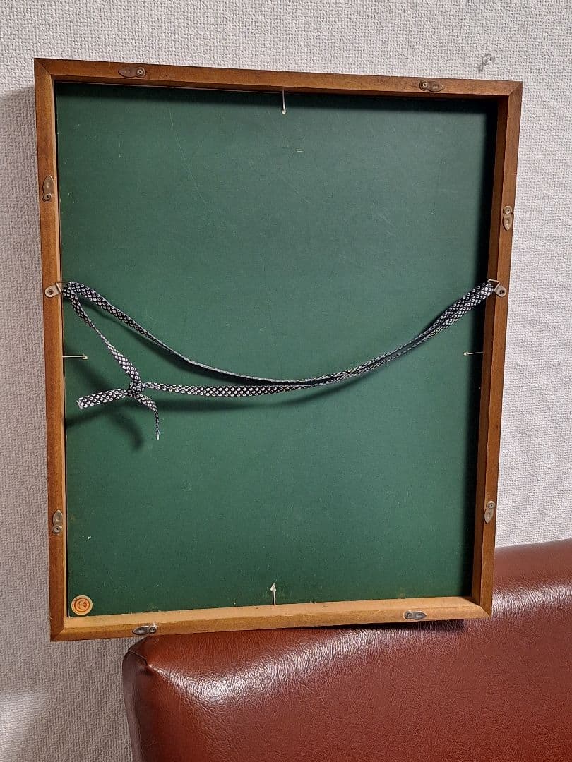 犀吉　　黒田征太郎　クレヨン画　猫　2つセット