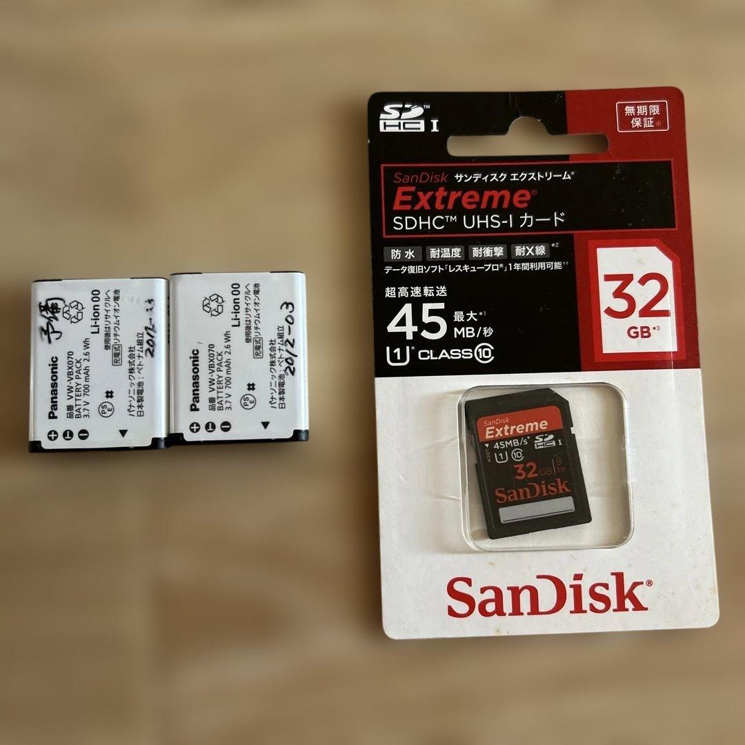 Panasonic HX-WA10 防水デジタルムービーカメラ　32GBメモリ付