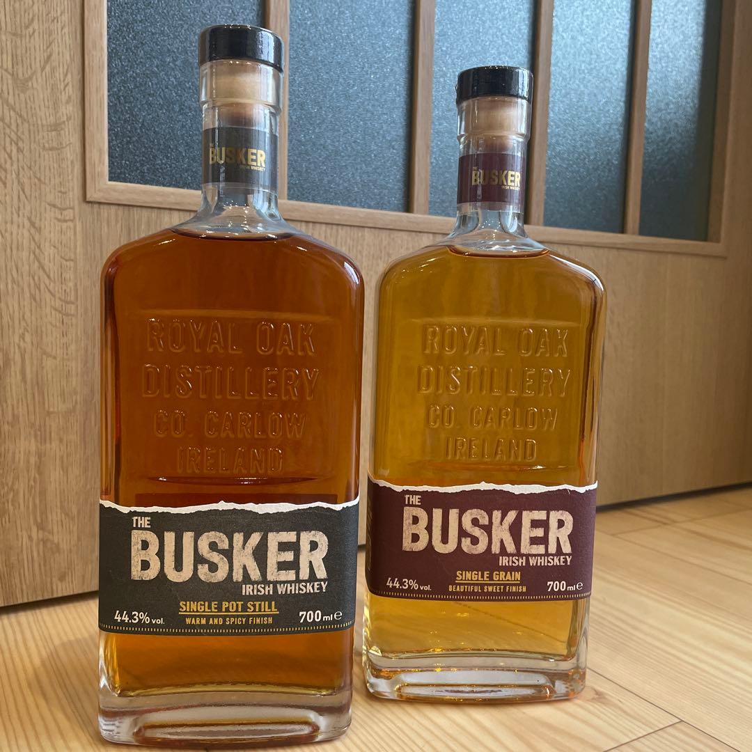 ［希少］BUSKER バスカーアイリッシュウイスキー 新品未開封2本セット