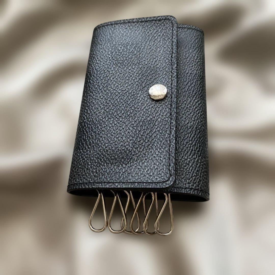 超美品‼︎ ルイヴィトン　ダミエ・グラフィット キーケース6連