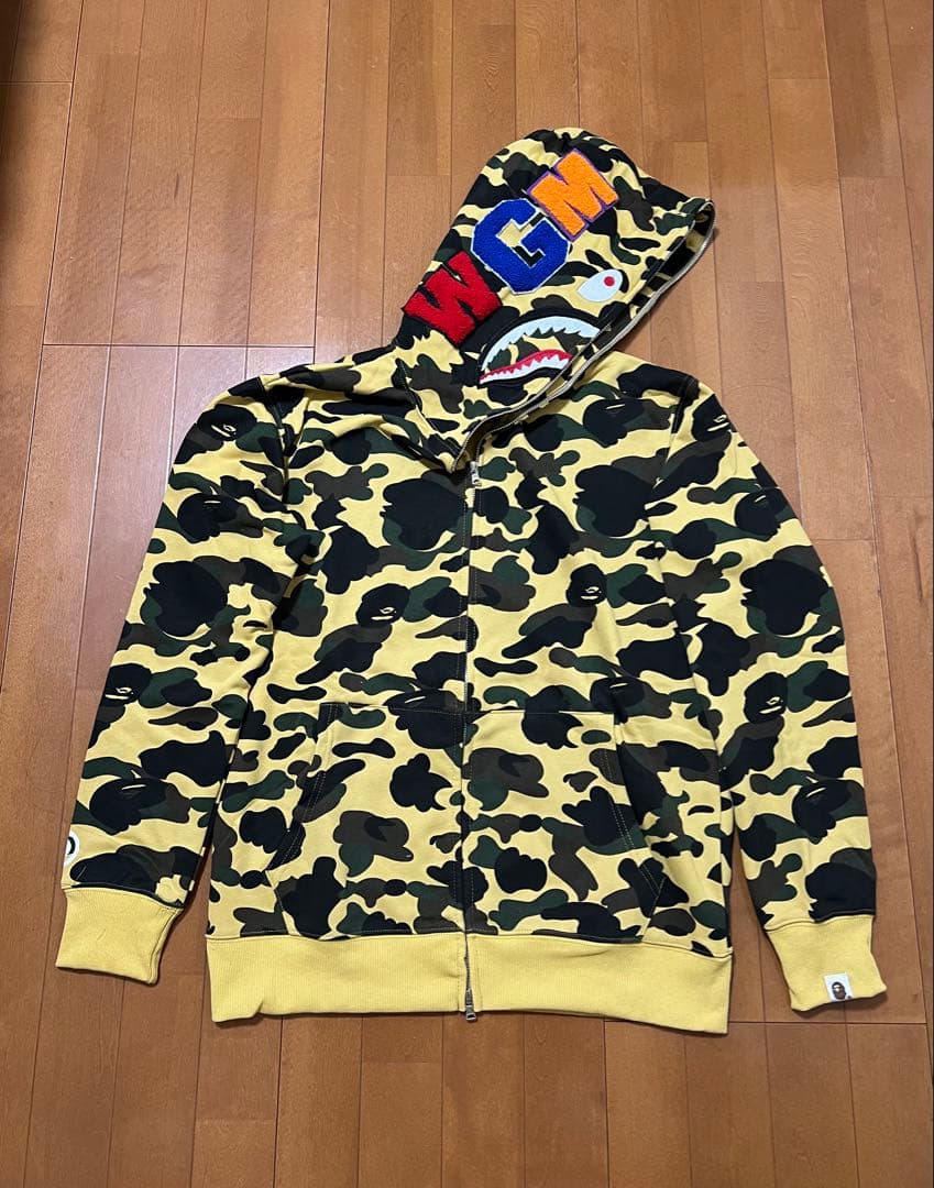 A BATHING APE カモフラージュパーカー