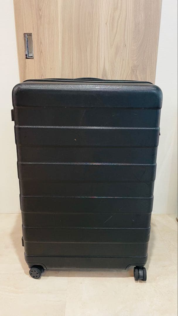 無印良品スーツケース104L ブラック　(中古)