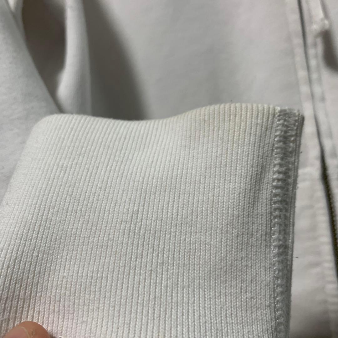 Polo Ralph Lauren ホワイト ビックポニーY2Kジップパーカー