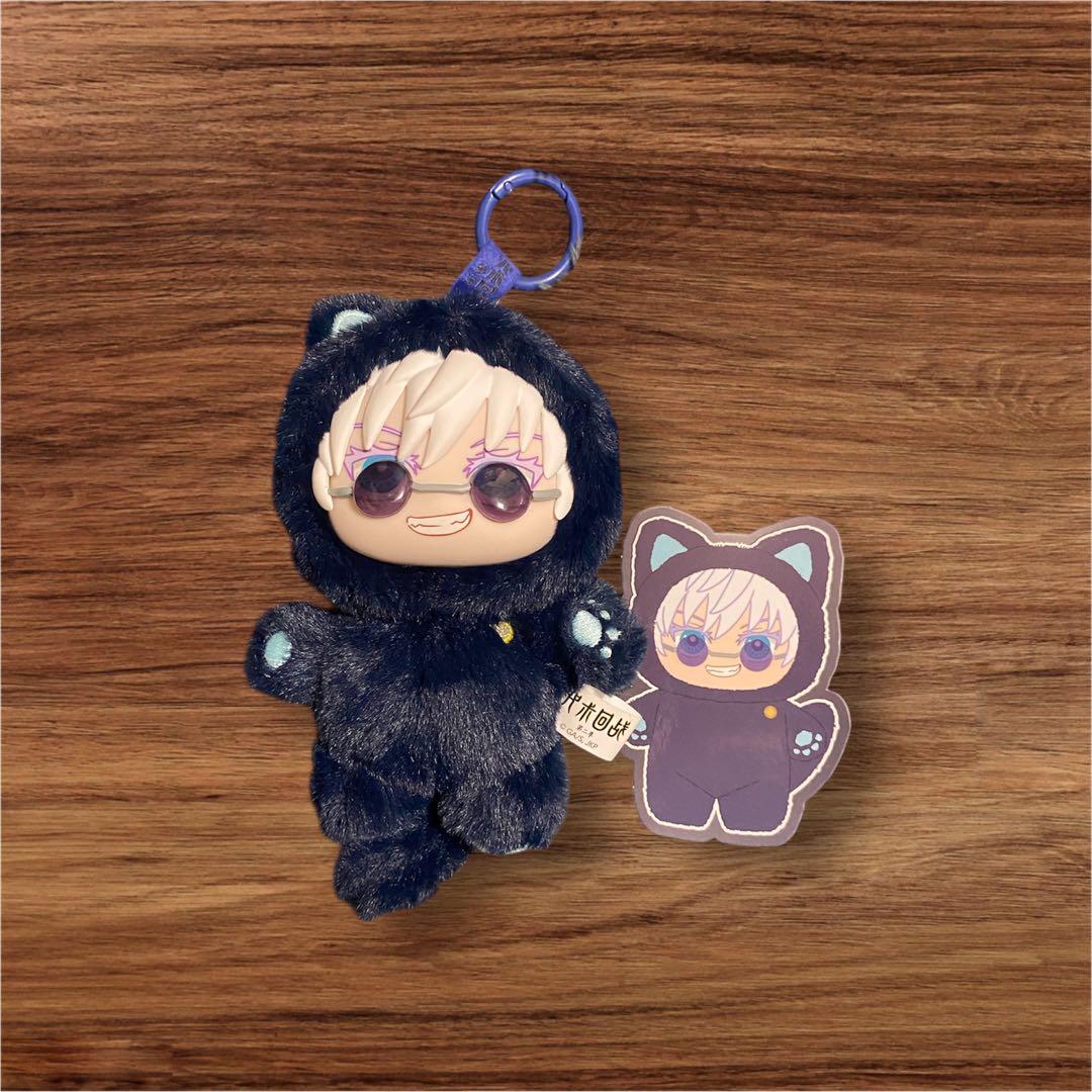 呪術廻戦 EAKI 猫耳 マスコット ぬいぐるみ 海外限定 五条悟 貴重品