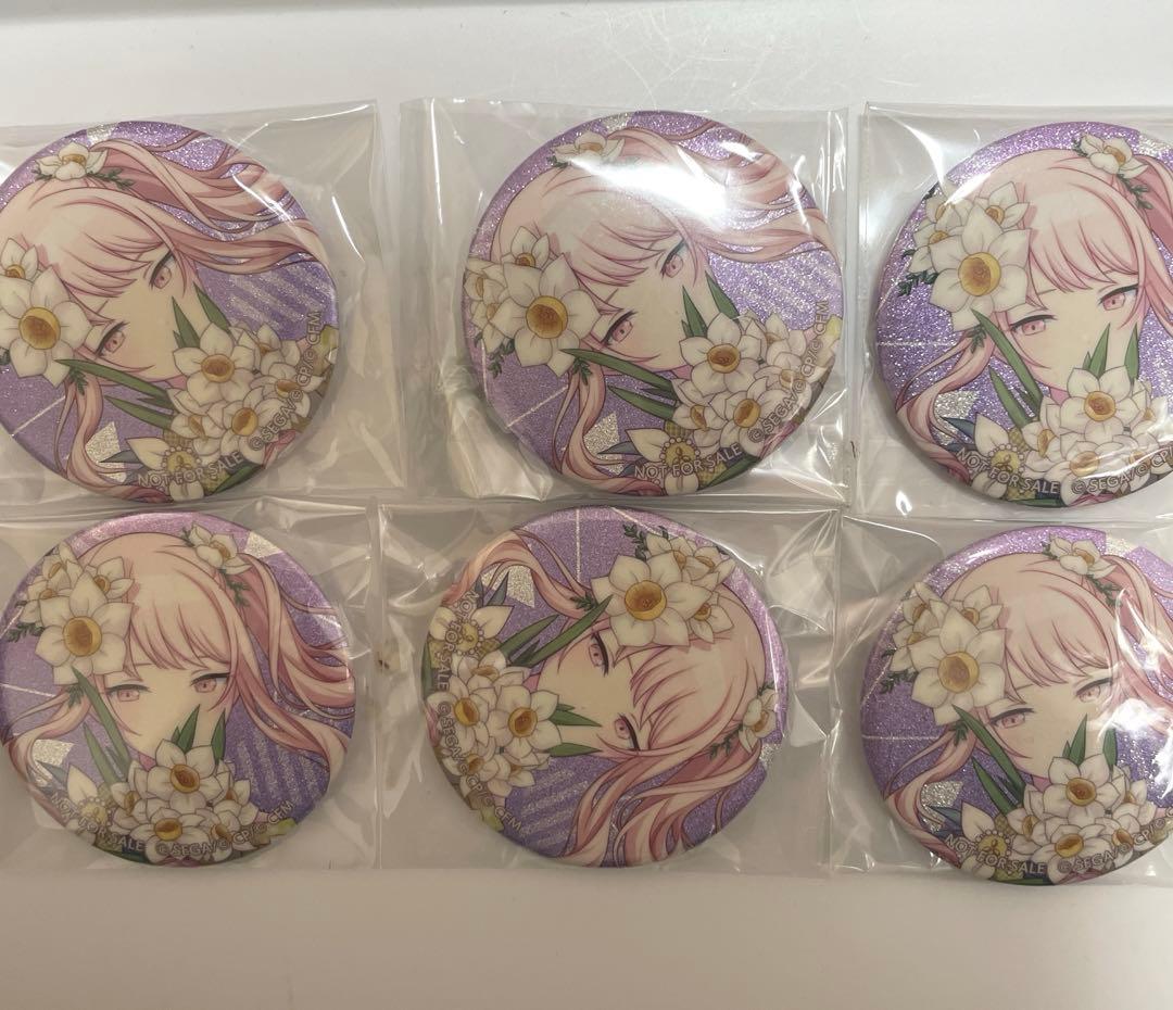 プロセカ 暁山瑞希 グリッター缶バッジ