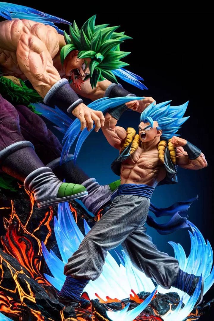 【新品】ドラゴンボール ブロリー 悟空 フィギュア ガレージキット