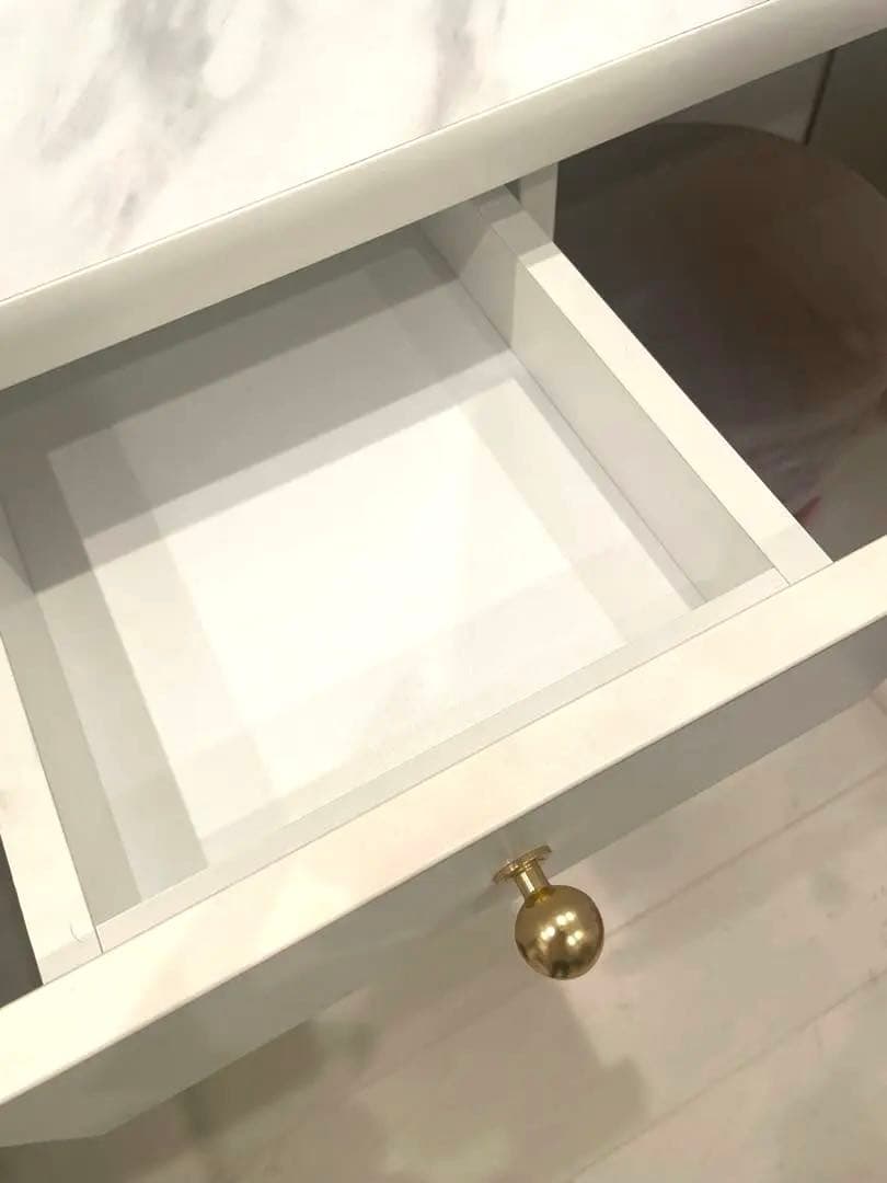 女優ミラーとセットで52000円も可◎Francfranc ドレッサーテーブル★