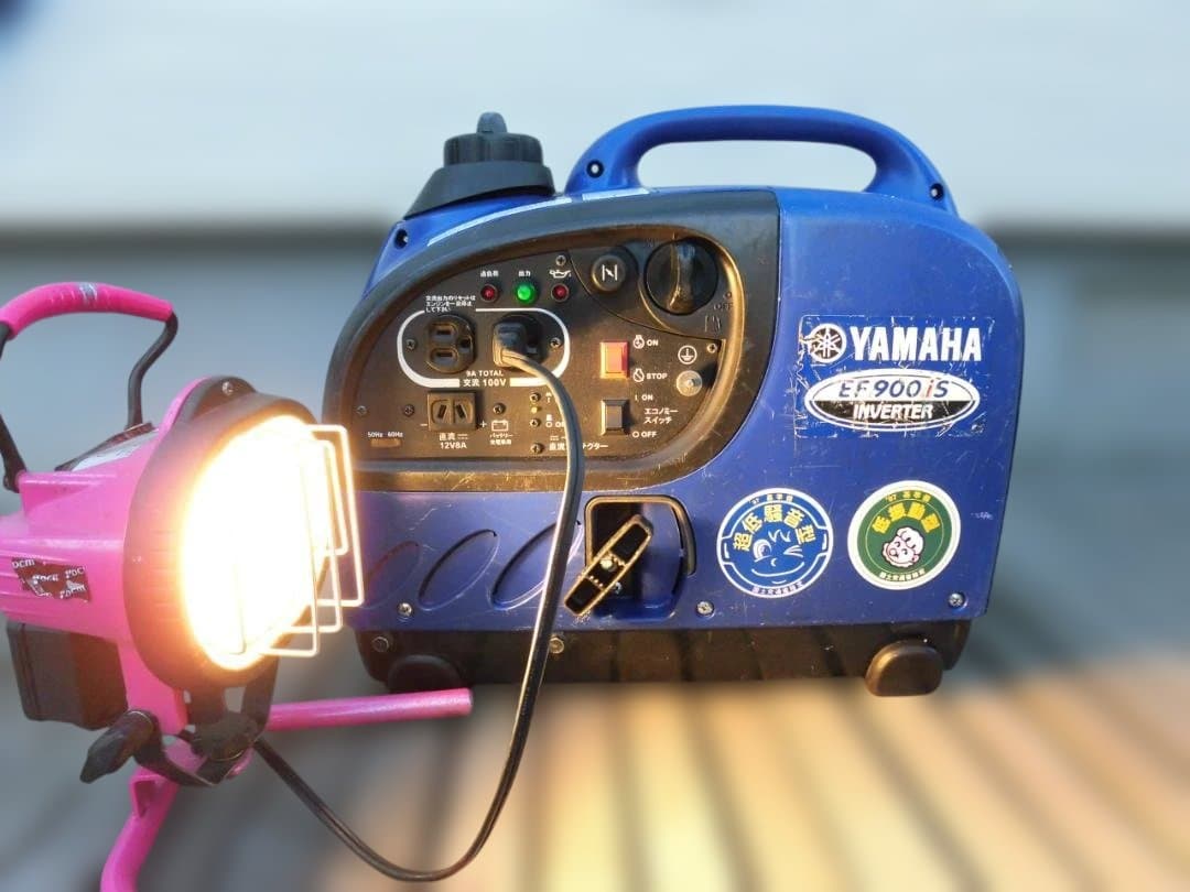 送料無料・・・インバーター発電機 YAMAHA EF900is・・停電対応に