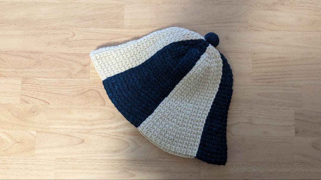 Misha & Puff クロシェチューリップハット セレスティアル 2-4y