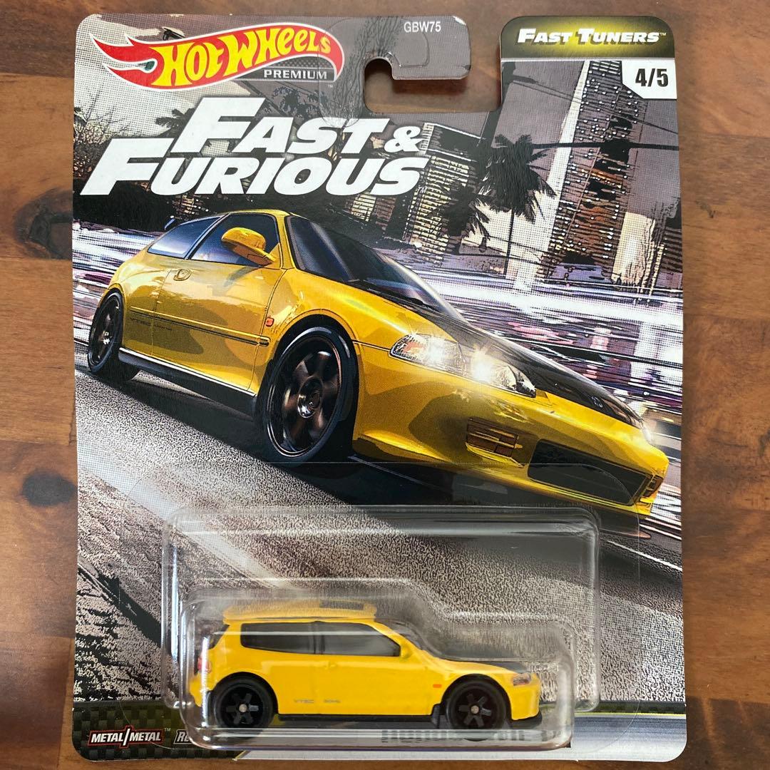 Hot Wheels ワイルドスピード　Fast Tuners セット
