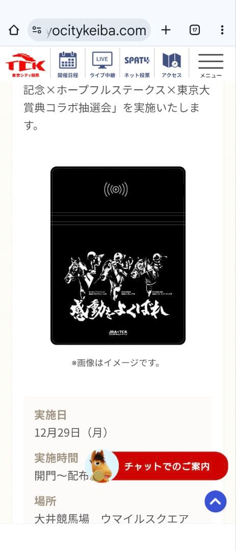 2025東京大賞典ノベルティグッズ