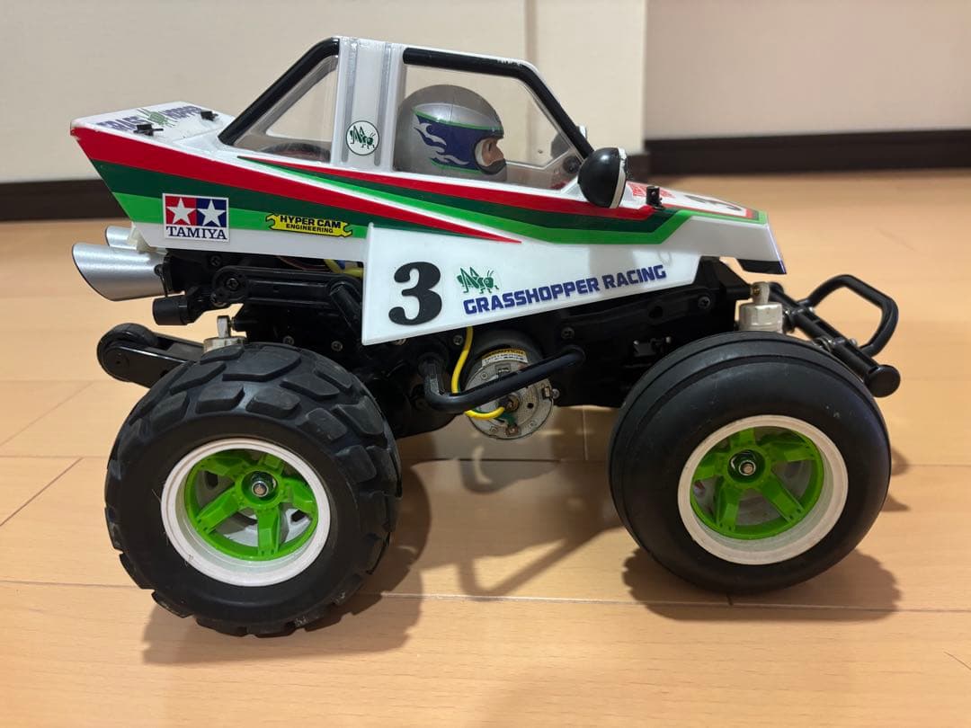 【中古】タミヤ コミカルグラスホッパー　1/10XB WR-02CBシャーシ