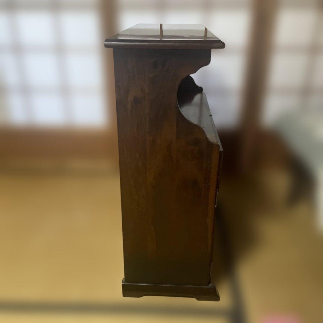 オールドカリモク ビンテージ 木製 キャビネット コロニアル