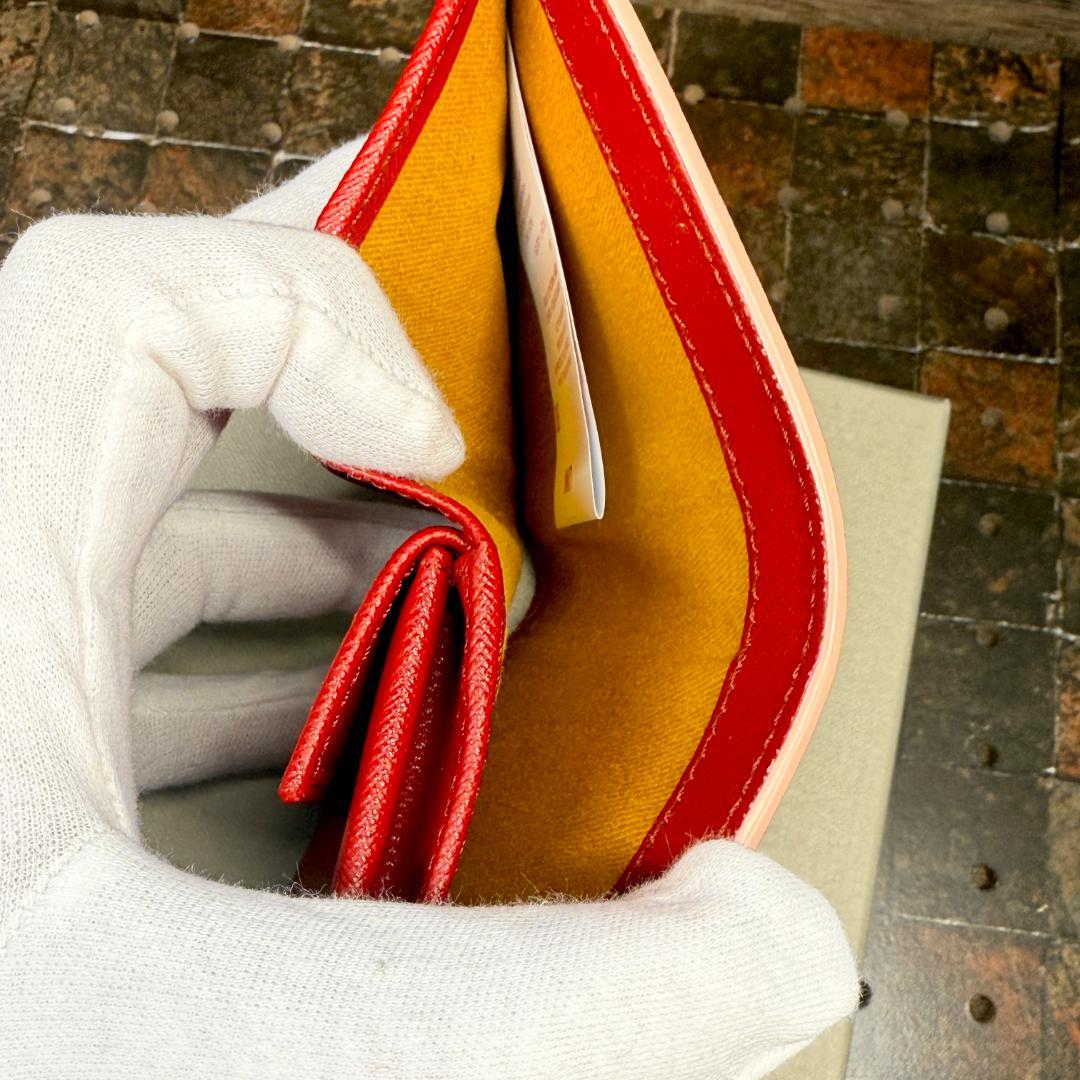 【極美品】◆MARNI◆マルニ 二つ折り財布 バイフォールド ウォレット