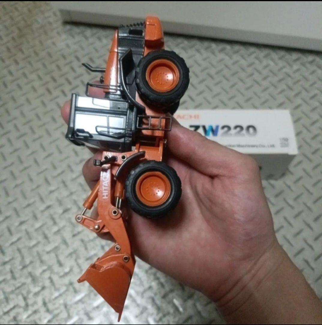 激レア　HITACHI 日立　ZW220 建設機械モデル　当時物　希少　非売品