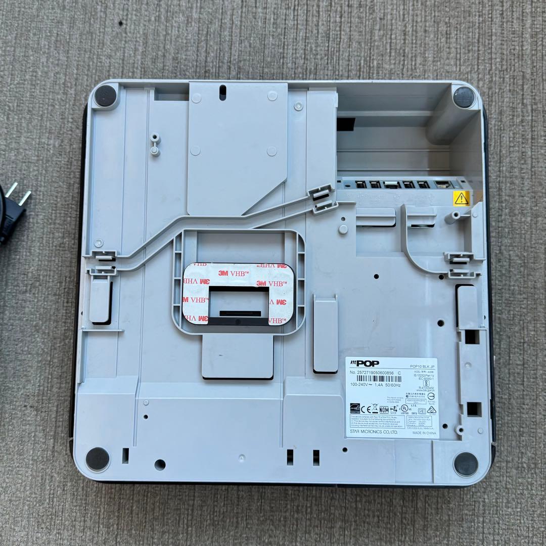 スター精密 mPOP POP10 BLK JP レシートプリンター 一体式レジ