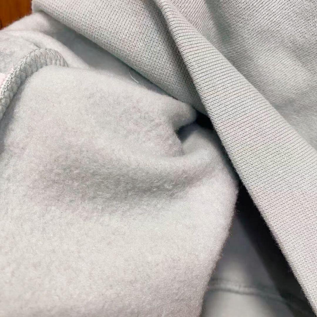 FOG FEAR OF GOD ESSENTIALS ロゴ パーカー グリーンS