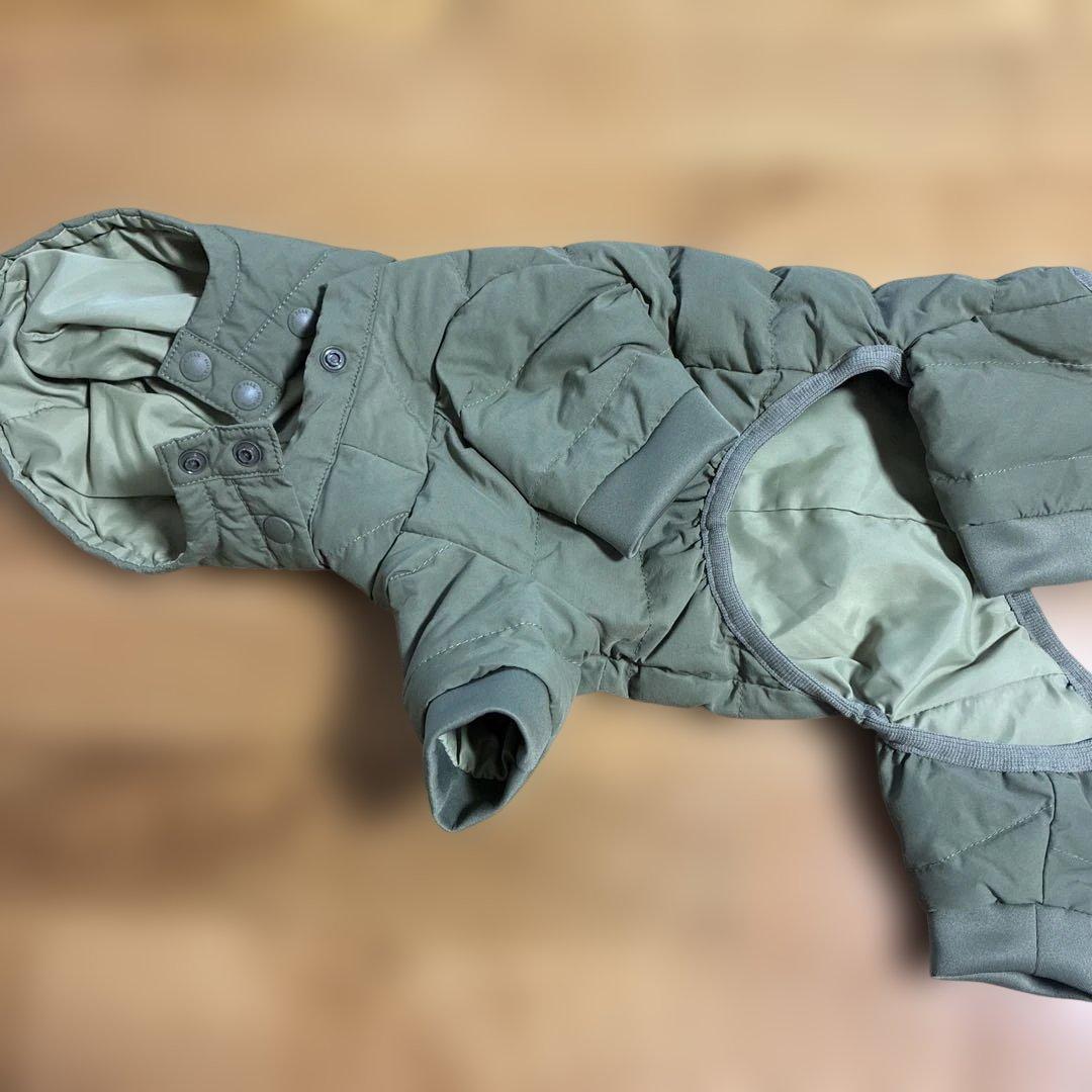  Peak 犬用ダウンジャケット フード付き