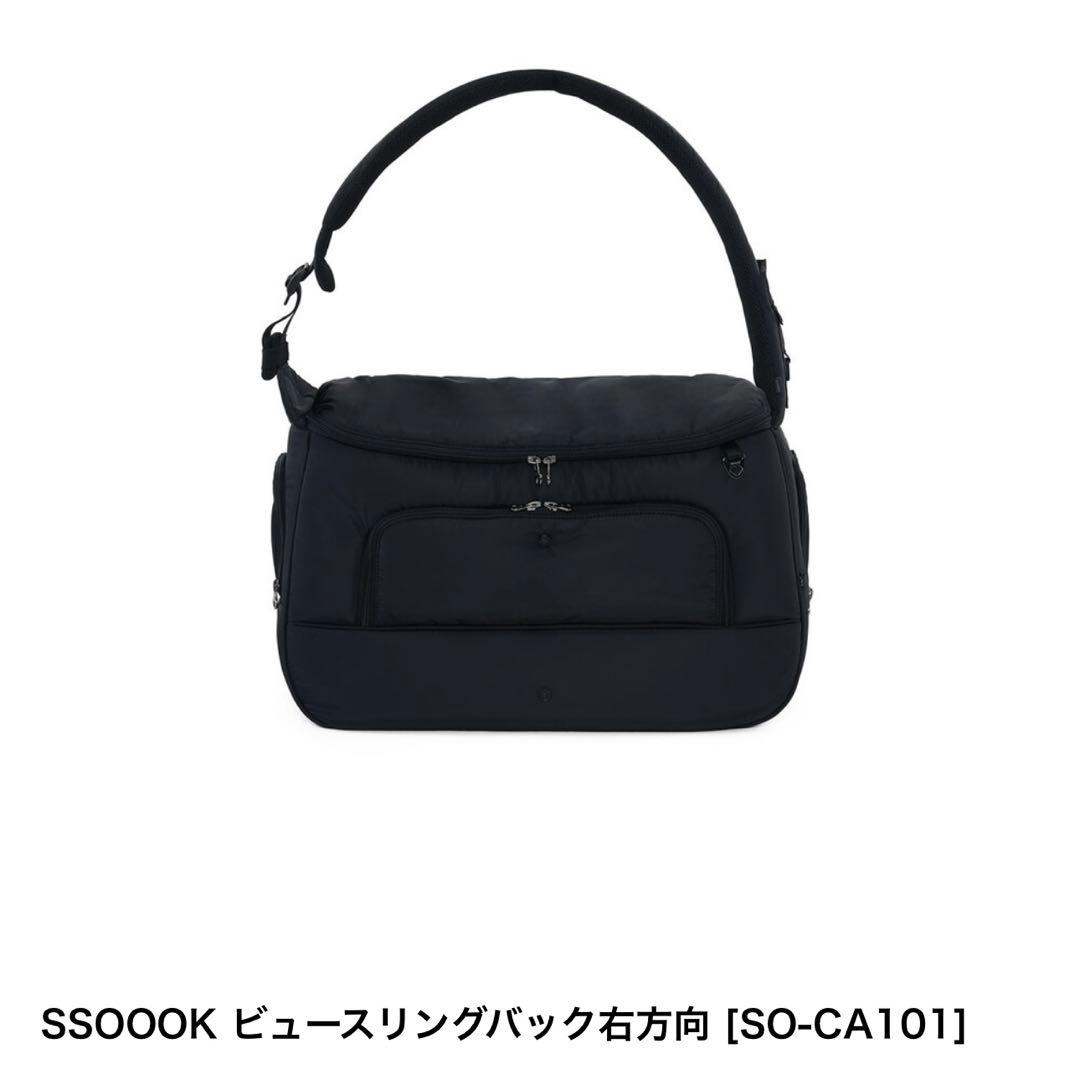 【新品未使用品】SSOOOK ビュースリングバック右方向 ブラック　Lサイズ