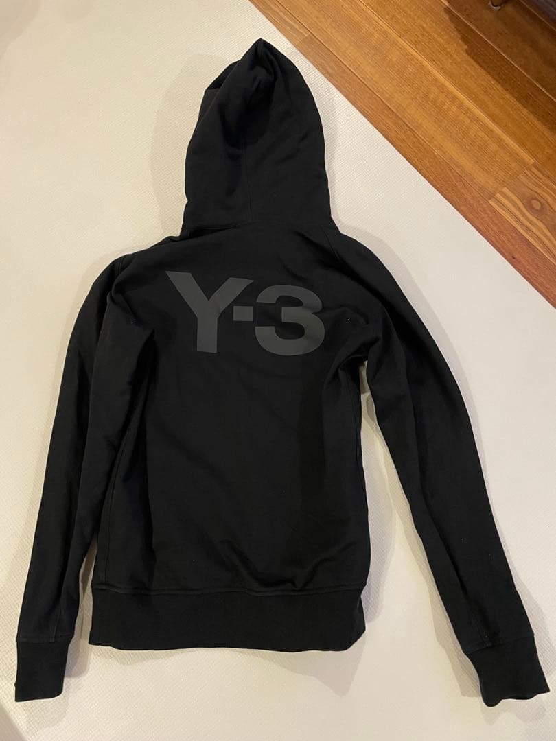 Y-3 ブラックパーカー Mサイズ
