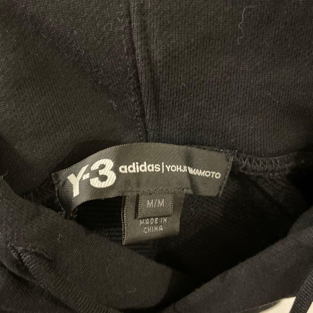 Y-3 ブラックパーカー Mサイズ