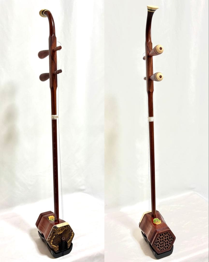 二胡セット 敦煌牌 本皮製