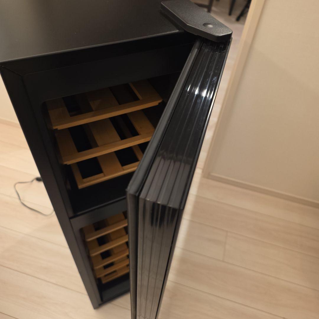 PlusQ ワインセラー 18本 ペルチェ式