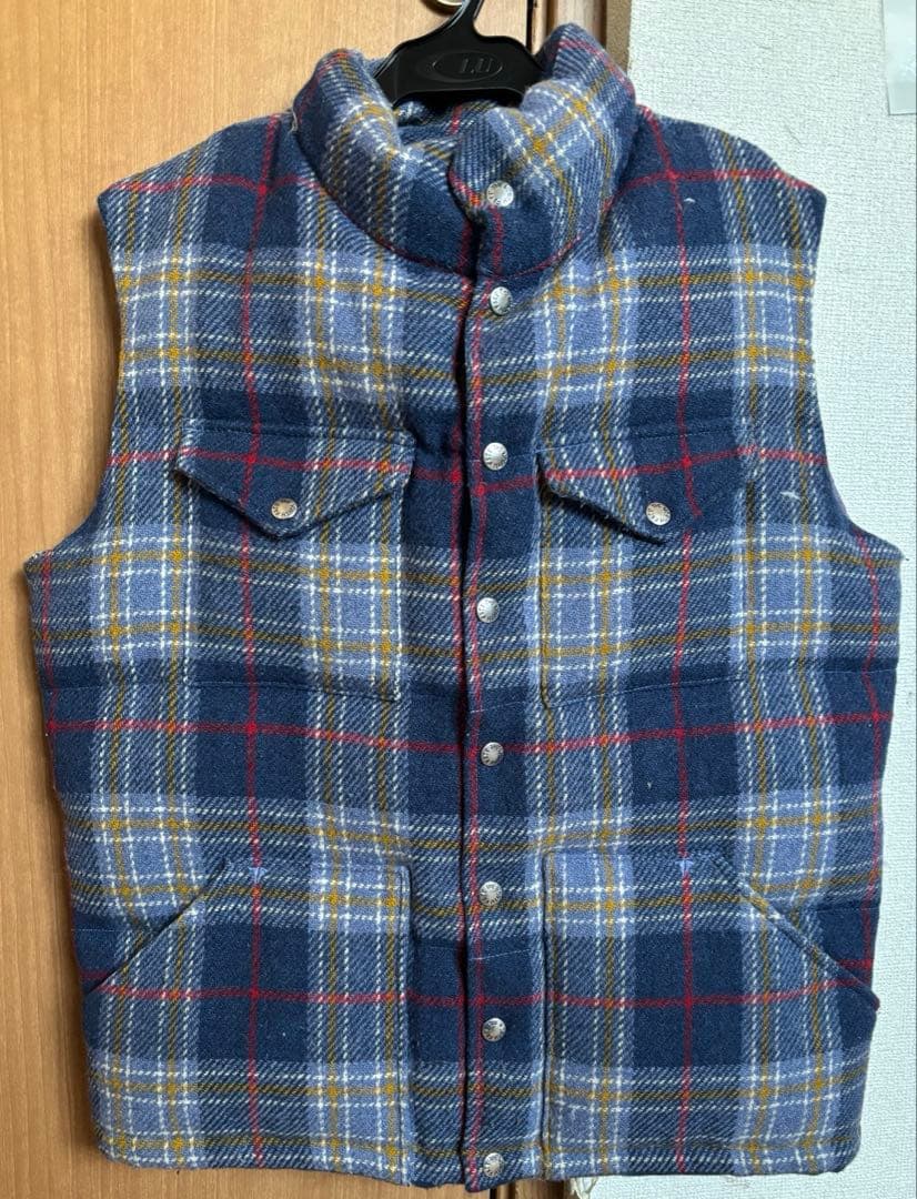 THE NORTH FACE×HARRIS TWEEDダウンベストノースフェイス