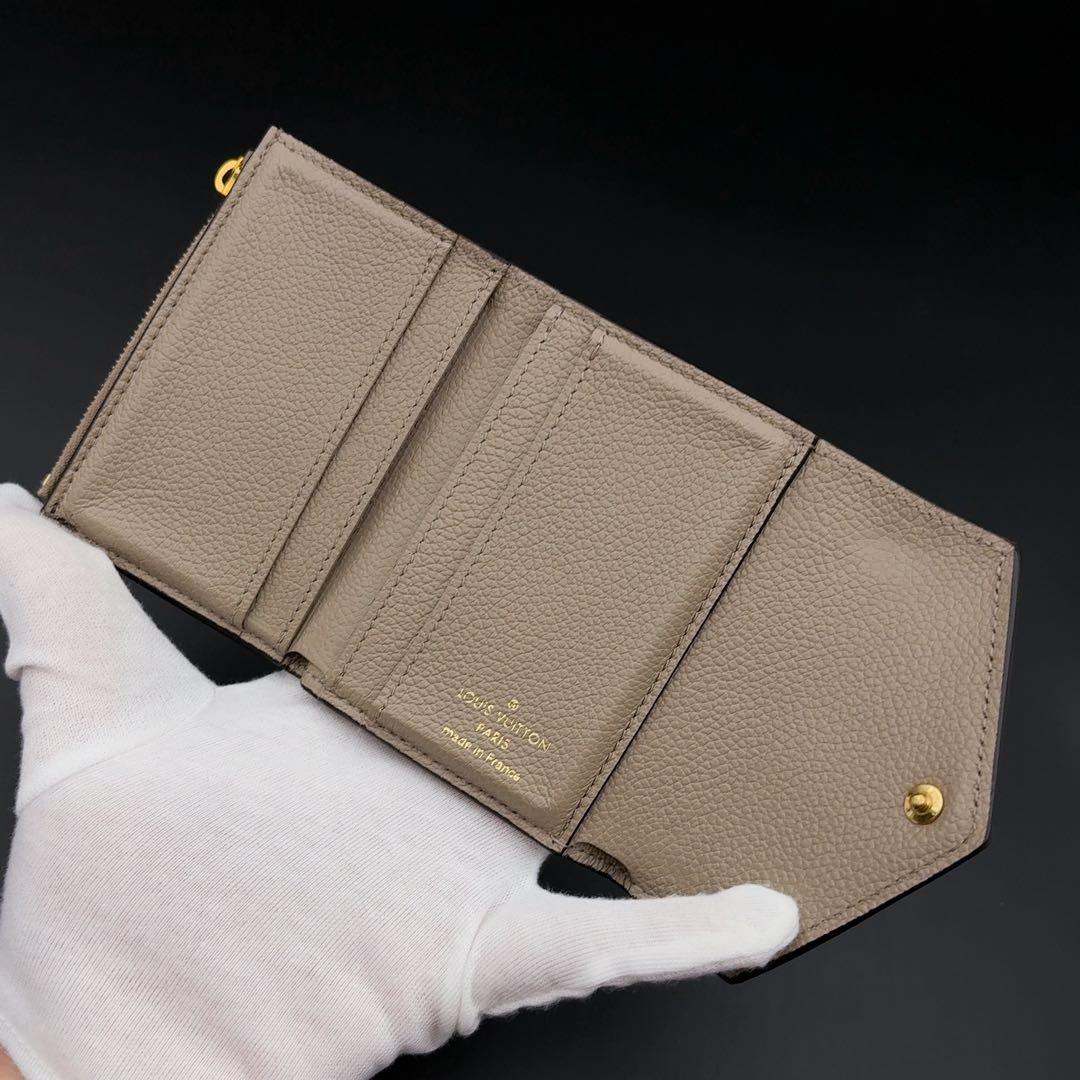 【本日限定】現行♪ルイヴィトン ゾエ アンプラント 三つ折り財布 トゥルトレール