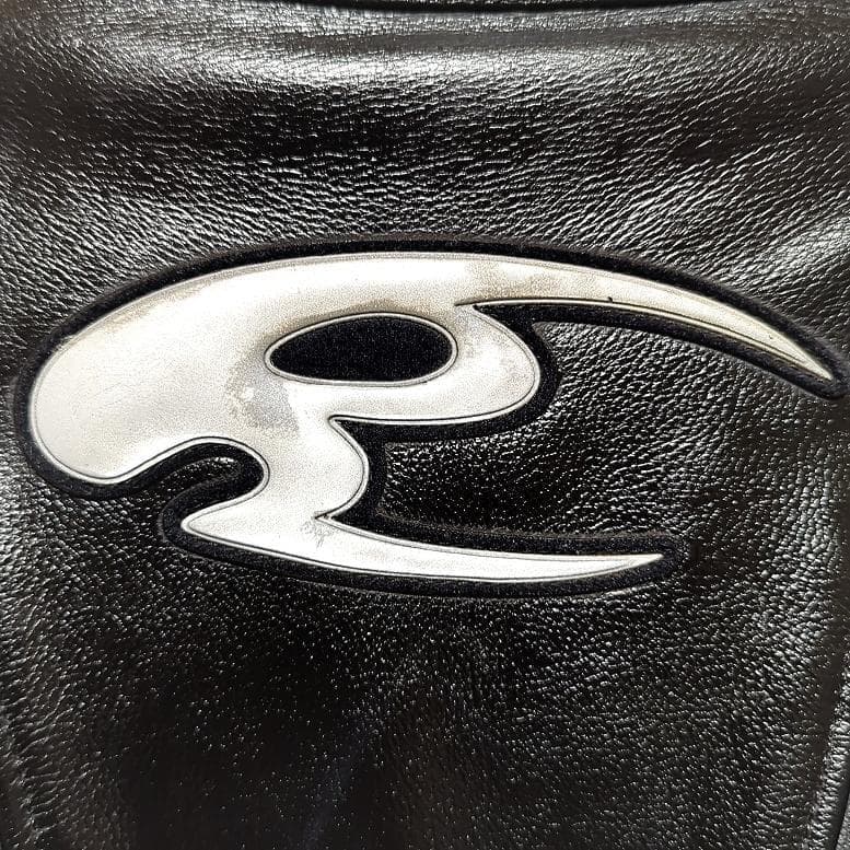 【大きい】KOMINE コミネ ライディングレザージャケット 3XL 赤黒