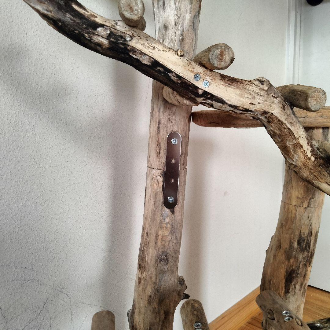 KURIONE SHOP バードアスレチックジム 自然木 流木 止まり木