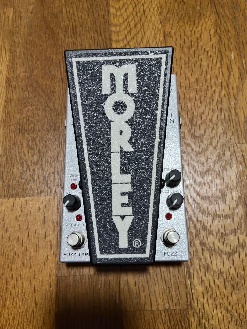 Morley fuzz wah ワウペダル