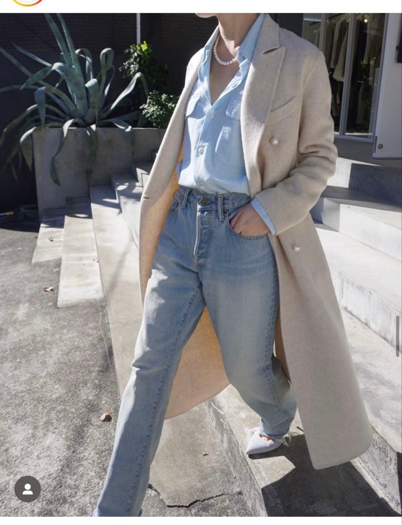 最終価格　マディソンブルー パールチェスターコート　01