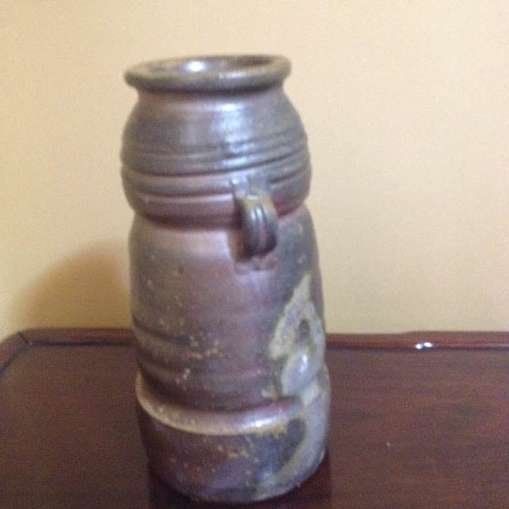 花入 (備前焼) 乗松俊行 作