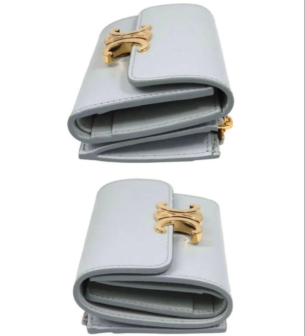 ヨ*コ様 最終値下げCELINE♡セリーヌ♡トリオンフ コンパクトウォレット ソ