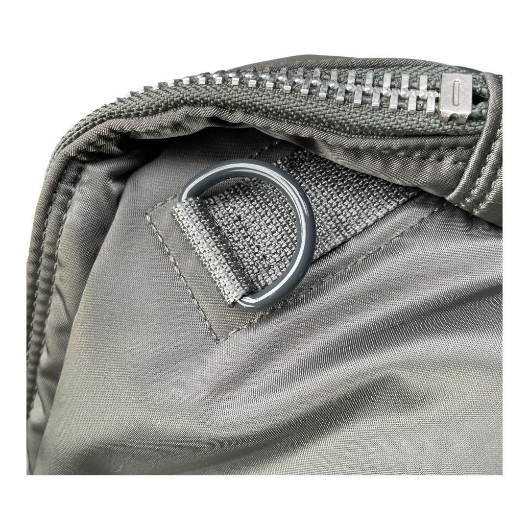 極美品 PORTER ポーター タンカー シルバーグレー 3WAYバック　2層式