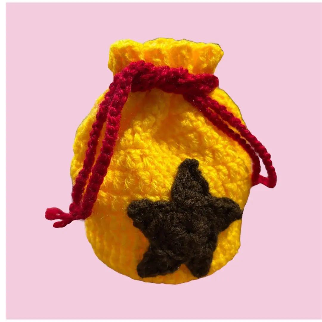可愛い！大きめポーチ！どうぶつの森　ドル袋　ハンドメイド　小物入れ　ポーチ